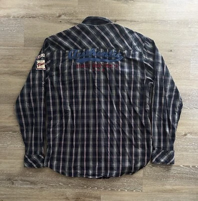 Camisa Wish Bone Country Western Para Hombre Talla XL Manga Larga Bordada Foto 1 de 4