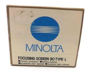 Minolta Focusing Screen 90 Type L For 35mm cameras #8231-120 NEW