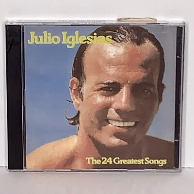 Factory Sealed (shrink wrapped) The 24 Greatest Songs by Julio Iglesias CD Foto 1 de 2