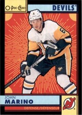 2022-23 UD O-Pee-Chee OPC Retro Black Border #178 John Marino /100