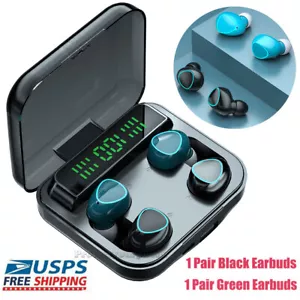 For Samsung Galaxy A01 A02s A11 A12 A13 5G Bluetooth Wireless Headset Earphones - Bild 1 von 12