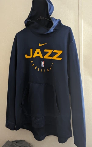 Nike NBA Basketball Utah Jazz Spotlight Pullover Hoodie Mens XL Cover