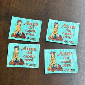 Lotto 4 Bustine SIGILLATE ANNA DAI CAPELLI ROSSI PANINI - Foto 1 di 2