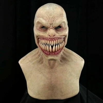 Halloween Horror Classic Lustige Latex Vollkopfmaske Kopfbedeckung Scary Mask - Bild 1 von 4