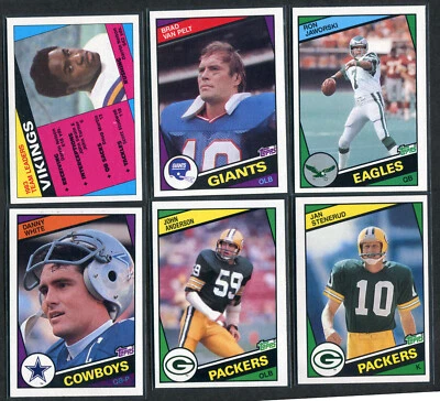 1984 Topps Football NM+ Clean #201-396 Complete Your Set You Pick - Image 1 of 2