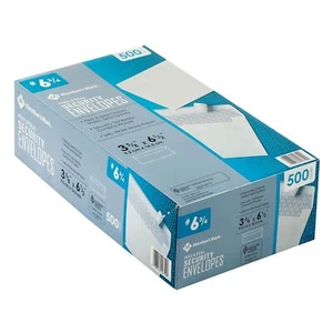 Member S Mark Security Envelope #6-3/4 (500 Ct.) Wholesale, Cheap, Discount, - Picture 1 of 1