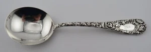 Cucchiaio zuppa Chrysanthemum by Durgin Sterling Gumbo - 6 7/8" - articolo # 9746 - Foto 1 di 8