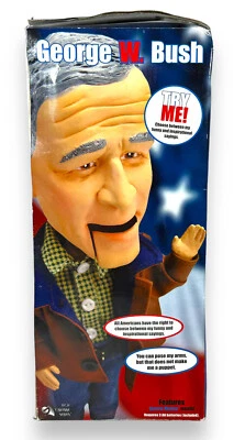 Figura Gemmy Muñeca Presidente George W Bush Talking 2004 12" FUNCIONA, ¡Ver VIDEO! Foto 1 de 4