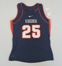 NIKE Womens Virginia Cavaliers #25 SEWN S/L Lacrosse Jersey | Medium | NWT