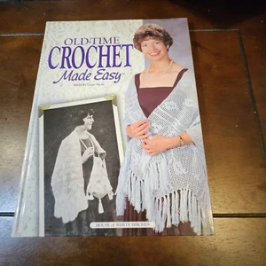 OLD-TIME Crochet Made Easy 72+ Patterns Hardcover - Picture 1 of 2