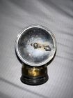 Antique Universal Lamp Co. AUTO LITE Small Brass Miners Carbide Lantern Light