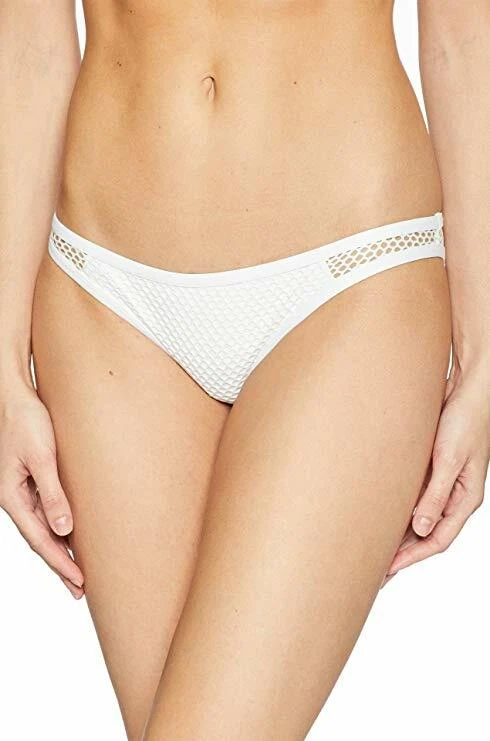 LSpace Women's Mesh Madness Cosmo Bottom White Medium
