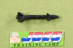 1997 motocicleta Silver Mirage cohete misil pieza original TRU GI Joe JTC S - Imagen 1 de 1