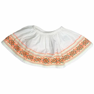 G05-Bonpoint, 3Y, cotton embroidered skirt (White/Multi Neon Spanish) - Picture 1 of 2