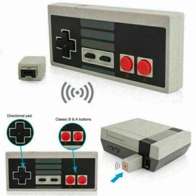 For  NES Mini Classic Edition Console Wireless Controller Gamepad Joypad - Image 1 of 4
