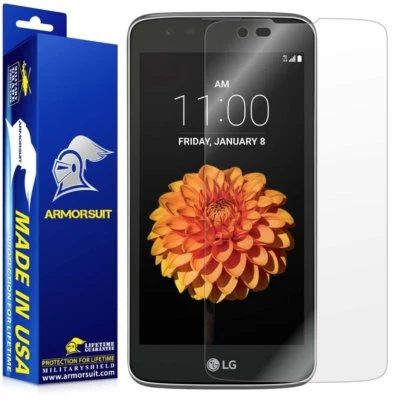 [Paquete de 2] Protector de pantalla transparente ArmorSuit MilitaryShield LG K7 (2017) HD Foto 1 de 4