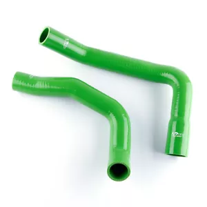 Manguera refrigerante radiador silicona ZAP verde para 72-88 CHEVY BLOQUE PEQUEÑO CAMARO SBC - Imagen 1 de 11