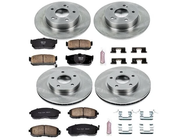 Kit de pastillas de freno y rotor delanteras y traseras para 00-01 Infiniti I30 WY46M5 Foto 1 de 1