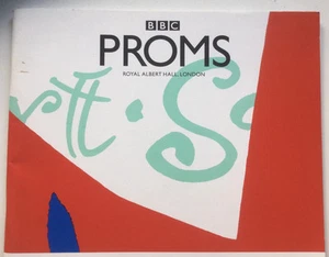 BBC PROMS 2001 PROGRAMME PROM 23 6th Aug IAN WILSON Man-o-War World Premiere xv - Picture 1 of 1