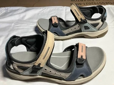 NEW ECCO Women's Yucatan Sport Sandal Multicolor - Nubuck Size 10 US - Image 1 of 4
