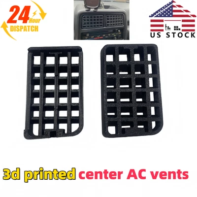 For 1990-1995 Geo Tracker Dash AC Air Vent Center Set Suzuki Sidekick Vitara - Image 1 of 4