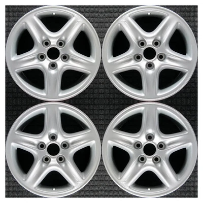 Set 1999 2000 2001 2002 2003 Lexus RX300 OEM Factory Silver Wheels Rims 74152 - Image 1 of 4