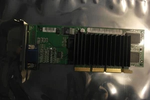 nVidia Riva TNT2 Pro AGP 4x Video Card 16MB VGA low profile - Afbeelding 1 van 5
