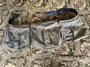 Borsa da caccia tiro vintage CC Filson uomo grande cintura tela cerata - Foto 1 di 6
