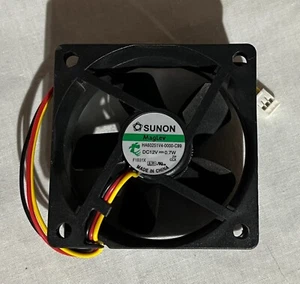 Sunon 60x25mm 12V 0.7W 6CM 3 Pin Cooling Fan HA60251V4-0000-C99 - Picture 1 of 3