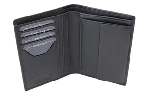 LEAS Design Geldbörse Herren extra dünn Kreditkartenetui Herren mit XXL Münzfach - Bild 1 von 10