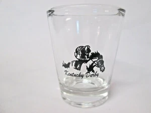 KENTUCKY DERBY PFERDERENNEN LOGO AUF KLAREM SCHUSSGLAS - Bild 1 von 1