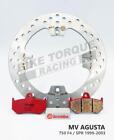 Brembo Serie Oro Rear Disc and SP Pads fits MV Agusta 750 F4 / SPR 1999-2003