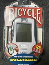 NEW Bicycle Illuminated Touch Screen 2 in 1 Solitaire Electronic Game 2009
