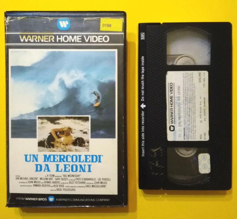 Vhs Film Ita Drammatico Un Mercoledi'Da Leoni Gary Busey ex nolo (V135) - Immagine 1 di 1