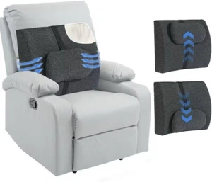 Lumbar Support Pillow for Recliner with Adjustable Slider for Providing Accurat - Picture 1 of 6