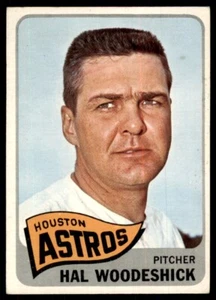 1965 Topps Hal Woodeshick Baseball Cards #179 - Picture 1 of 2
