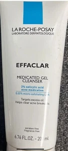 La Roche-Posay Effaclar Medicated Gel Cleanser 2% Salicylic Acid Cleanser 6.76oz - Picture 1 of 1