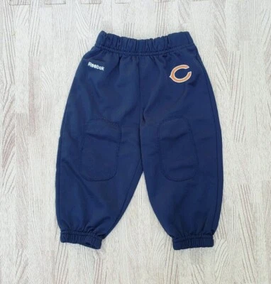 🔥 Pantalones de uniforme de jugador de bebé azul marino Reebok de fútbol americano Chicago Bears 12 meses Foto 1 de 3