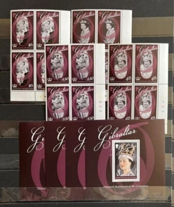 4x Gibraltar - Queen Elizabeth II - Coronation - stamps - MNH** - KOS.1 - Sale! - Picture 1 of 1