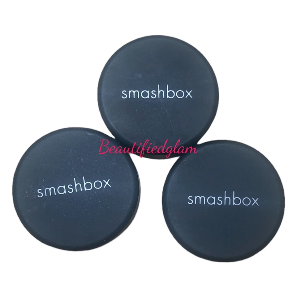 3-PC Smashbox Halo Hydrating Perfecting Powder in DARK SHADE 0.03oz. SAMPLE SZ - Image 1 of 4