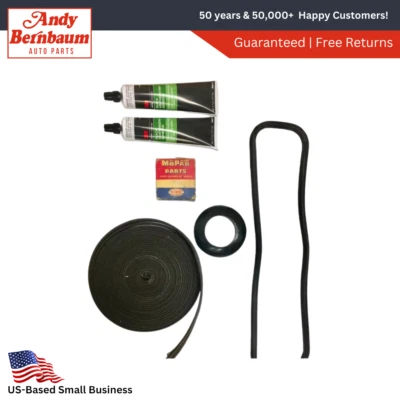 Kit completo Master Weather Strip para Dodge D-24 Club Coupé 1946-1948 Foto 1 de 4