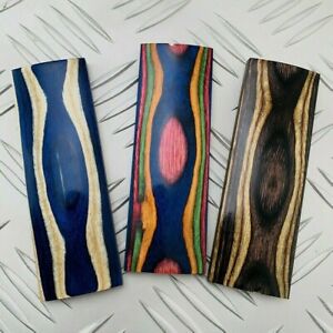Multicolored Birch Wood Resin for Knife Handle Material Carving Crafts DIY