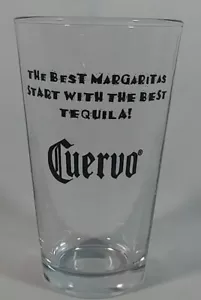 Vintage Jose Cuervo Tequila Margarita Pint Glass 6 in - Excellent Condition - Picture 1 of 7