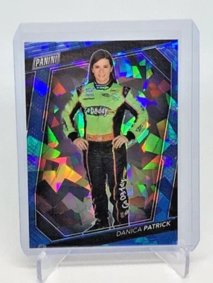 2023 Panini National NSCC VIP Party Gold DANICA PATRICK BLUE CRACKED ICE #93/149 - Image 1 of 2