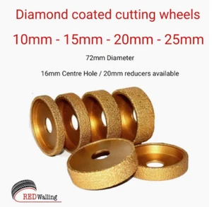 Whitewall Machine Tyre Grinder Buffing Wheel Diamond Coated - Picture 1 of 1