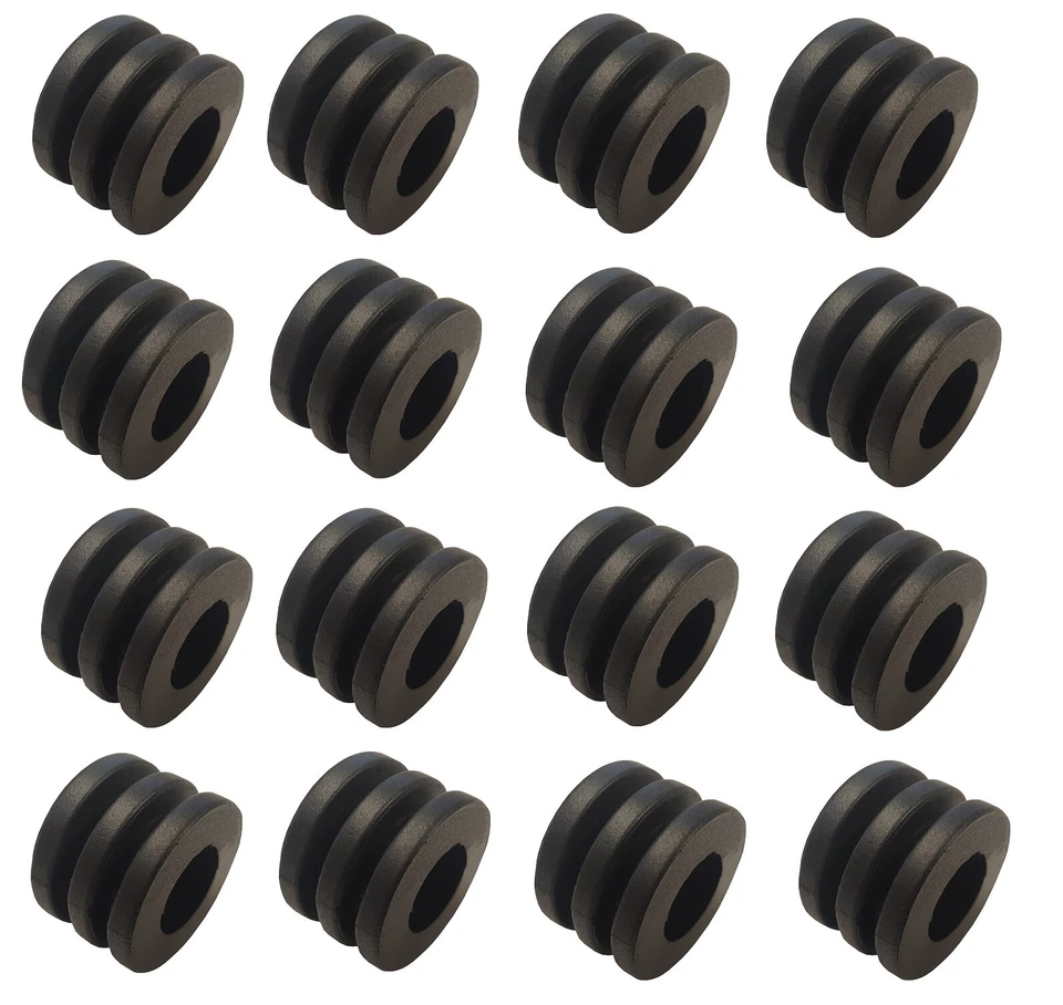 SET 16x Kicker Kickertisch Gummipuffer für 16 mm Stangen - Bild 1 von 1