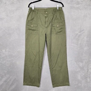 Pantalones Vintage Boy Scouts Of America Verde Carga Frontal Hombre 34x30 Cintura Elástica - Imagen 1 de 9