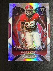 2021 PRIZM DRAFT PICKS  ROOKIE  holo RC silver dylan moses