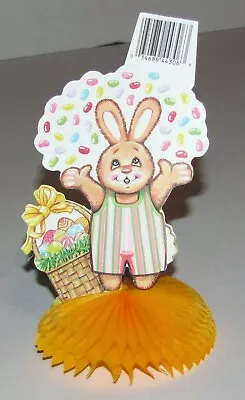 Bunny Juggling Jelly Beans Mini Centerpiece #44306bj, 1/pk, Easter 1993, Beistle - Image 1 of 4