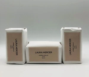 Laura Mercier-Body & Bath Amber Vanilla Soap Trio 3x4.2oz/119g 50%OFF - Picture 1 of 5